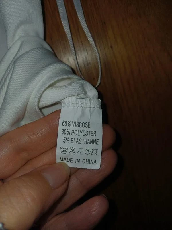 Body branco da marca Easy Clothes tamanho 36/38 – photo 5